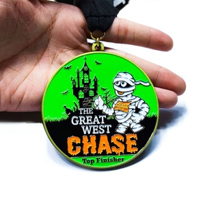 Medallas Deportivas de Metal Antiguas Modernas al por Mayor de Fábrica, Medallas Personalizadas para Maratón, Carrera, Caminata, Halloween - Product Image 5