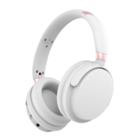 Headphone Lipat PJT-BEP2317, Waktu Putar Lama, Kualitas Suara Hebat, Peredam Kebisingan Aktif, Bantalan Telinga Super Lembut
