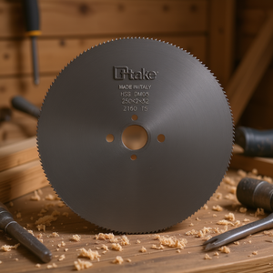 Lame de scie circulaire HSS Ttake 250x2x32 Z160 T5 Fabriquée en Italie - Product Image 3