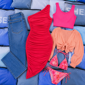 Proveedor Directo de Vestidos y Blusas para Mujer, Diseños Variados, Venta al Por Mayor en Fardos, Nuevos - Product Image 1