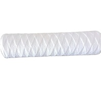 Filtre à poussière personnalisé blanchi en coton PP 1-200um utilisé pour éliminer les solides en suspension dans les liquides résistance aux acides et aux alcalis