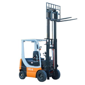 Новый двигатель переменного тока, твердая шина с низким уровнем шума, высокая эффективность, 2 тонны 3 м, склад, поддон, грузовик, литиевая батарея, Электрический вилочный погрузчик - Product Image 1