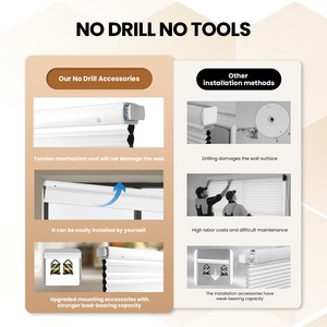 Điện ZigBee <span class=keywords><strong>Alexa</strong></span> Google Vấn đề Không Có Khoan Lithium Có Thể Sạc Lại Pin Powered Cửa Sổ Tự Động Cơ Giới Tổ Ong Rèm - Product Image 6
