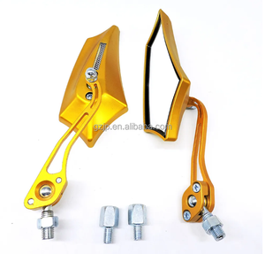 Rétroviseur <span class=keywords><strong>de</strong></span> <span class=keywords><strong>guidon</strong></span> <span class=keywords><strong>de</strong></span> moto réglable en aluminium pour une vision latérale optimale - Product Image 2