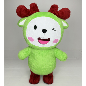 Nuovo Modello <span class=keywords><strong>Costume</strong></span> Gonfiabile Personalizzato da 2,6 Metri Mascotte Adulto Cane Renna Natalizia <span class=keywords><strong>in</strong></span> Vendita - Product Image 3
