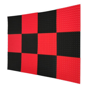 Nhà Máy Bán Hàng Trực Tiếp Mật Độ Cao Băng Dính Mạnh Studio Âm Thanh Bọt Acoustic Kim Tự Tháp Cách Âm Bọt Acoustic Panel - Product Image 4