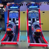 Vente en gros usine : Simulateur de course de moto PHANTOM à monnayeur, avec écran LED, pour une seule personne, pour salle d'arcade