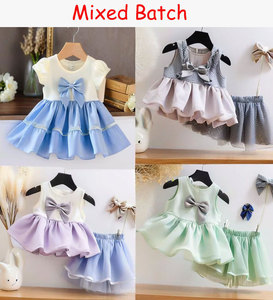 Lote de Ropa Infantil al por Mayor, Exceso de Inventario, Lote Mixto, Estilos Variados, Conjuntos de Verano para Niños y Niñas, Conjuntos de 2 Piezas - Product Image 1