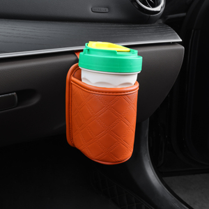 Organisateur de boîte à gants YECAI avec porte-gobelet, sac de rangement sécurisé sans clip, pour bouteille d'eau, téléphone, clés, serviettes - Product Image 2