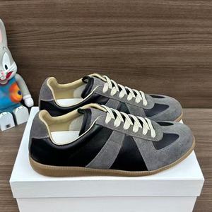 Chaussures de sport décontractées de luxe pour hommes et femmes, style rétro, à lacets, avec design de type botte et maintien de la cheville, antidérapantes, toutes saisons - Product Image 3