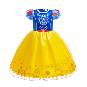 Costumi di Alta Qualità per Ragazze, Abito da Principessa <span class=keywords><strong>Biancaneve</strong></span>, <span class=keywords><strong>Costume</strong></span> da Regina delle Nevi - Product Image 4
