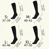 Chaussettes imperméables épaisses en nylon et élasthanne DWR, résistantes à l'eau, à prix d'usine OEM, pour jeunes, pour la neige, la chasse et la glace