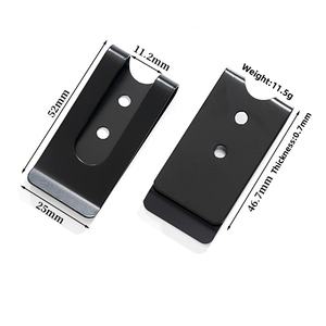 Couverture de téléphone portable en métal accessoires de quincaillerie pince de sac pince de manganèse étui d'obus pince arrière pince de boucle de ceinture - Product Image 2