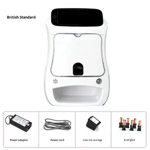 High Quality Electric <b>WiFi</b> Smart Nail Machine Professional Automatic Digital Touch Screen 3D Nail <b>Printer</b> for Nail Design DIY - Product Image 6