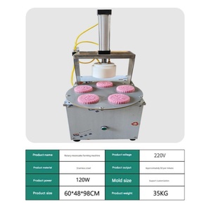 Multifunctional Pastry Forming <strong>Machine</strong> Capable of Producing Mooncakes Savory Rolls Pizza Bases <strong>Naan</strong> - Product Image 3