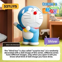 52 JOUETS Doraemon Expression Pack Série Boîte Aveugle À La Main Style Classique À La Mode Jouet Ornement Cadeau