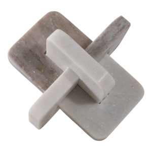 Scultura Decorativa in Marmo a Nodo per Casa, Ufficio, Bagno - Design Artistico Contemporaneo - Product Image 4