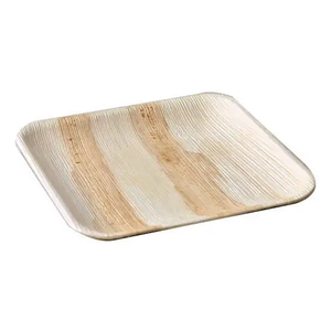 Platos biodegradables desechables de hoja de palma rectangular al por mayor para fiesta boda calidad de exportación internacional ecológica - Product Image 3