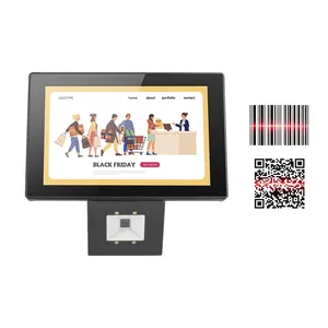 2024 10.1 Inch Android Window System POS Price Checker With 2D Barcode Scanner For Retail Store Price Checking