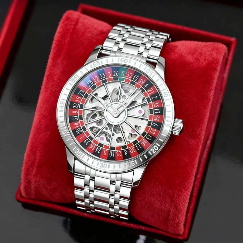 rotating tourbillon watch