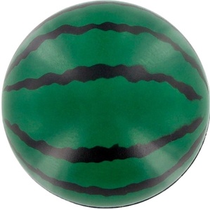 Wholesale Promotional Custom Logo PU Foam Watermelon Stress Ball Soft Toy Watermelon Shape Stress Relief <b>Tool</b> - Product Image 2