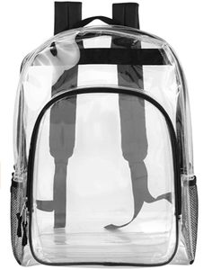 Wholesale Clear <b>Backpack</b> Heavy Duty Transparent Plastic <b>Backpacks</b> Clear Bookbags for School - Product Image 4