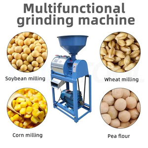 Machine à farine automatique, petite machine à moudre, moulin à farine de blé, maïs, haricots, céréales, farine multigrains, machine à moudre ultrafine - Product Image 1