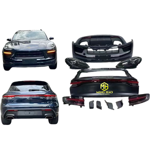 2019 - <span class=keywords><strong>2022</strong></span> para parachoques delantero/trasero de coche deportivo <span class=keywords><strong>Porsche</strong></span> Cayenne, radiador, conjunto de parachoques delantero de plástico automotriz Gershan - Product Image 6