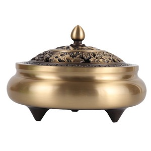 Quemador de Incienso de Cobre Extra Grande para Uso Doméstico, Quemador de Incienso de Sándalo para Interiores, Quemador de Incienso de Cobre Repelente de Mosquitos - Product Image 5