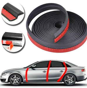 Striscia Adesiva EPDM per Modifica Portiere Auto, Impermeabile, Insonorizzante, Antivento, Antipolvere, Tagliabile/Saldabile, Modelli D <span class=keywords><strong>P</strong></span> Z <span class=keywords><strong>B</strong></span> a Cinque Fori - Product Image 3