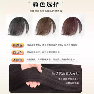 Lh131 17 Peluca con flequillo para mujer, fibra Kanekalon, encaje 13x4, línea de cabello natural transparente, ligera, para cualquier forma de rostro - Product Image 5