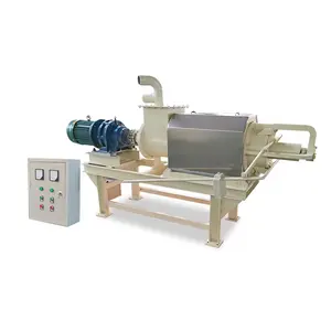 Pig dung chicken dung cow manure dewatering machine screw press/cow dung dewatering machine