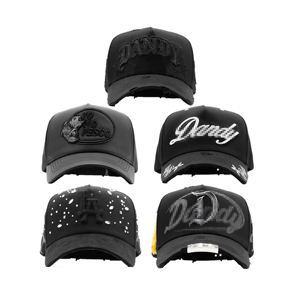Gorras de Béisbol Personalizadas al por Mayor, Gorras Clave All de 5 Paneles con Visera Curva, Gorras con Bordado 3D, Gorras Baez, Gorras Scream para Hombre - Product Image 6