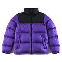 Styles tendances, veste en duvet personnalisée de haute qualité, réversible et grande taille, chaleur et confort hivernaux, coupe-vent, résistant au froid