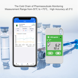 उच्च गुणवत्ता वाली कोल्ड चेन इलेक्ट्रॉनिक थर्मामीटर यूएसबी आर्द्रता डेटा लोगर तापमान डेटा ट्रैकर - Product Image 3