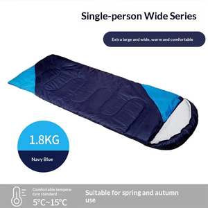 Saco <span class=keywords><strong>de</strong></span> <span class=keywords><strong>Dormir</strong></span> Extra Grande y Ancho con Capucha, Resistente al Viento, Conectable, para Acampar y Viajar al Aire <span class=keywords><strong>Libre</strong></span> - Product Image 5