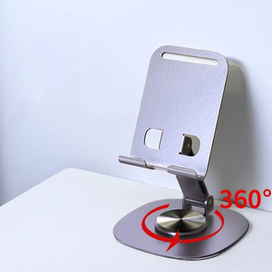 360 Degree Rotating All Metal Foldable Desktop Phone <b>Stand</b> Suitable <b>for</b> Any Phone and <b>Tablet</b> Desktop <b>Stand</b> Party Gifts - Product Image 3