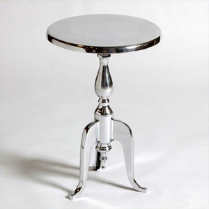 Tavola laterale moderna per soggiorno di alta qualità in metallo per Hotel tavola laterale unica per la decorazione interna ed esterna - Product Image 1