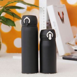Thermos à café en acier inoxydable à double paroi isolé sous vide moderne de 500 ml (17 oz) avec couvercle, idéal pour les voyages, impression personnalisée, isolation thermique - Product Image 1