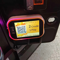 Lecteur de cartes d'arcade avec support de collecte de tickets et de cadeaux, paiement sans numéraire Wi-Fi, et fente à monnaie, pour machines de jeu - En vente