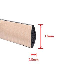 Bande d'étanchéité en mousse haute densité pour porte, bande d'isolation, ruban adhésif pour isoler le cadre de porte, la fenêtre, la climatisation - Product Image 5