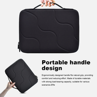 Sac pour ordinateur portable de haute qualité en EVA de 13 pouces, sac de protection portable pour ordinateur portable, résistant aux chocs, imperméable, avec poignée pour MacBook