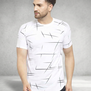 Camiseta Básica Blanca 100% Algodón con Cuello Redondo y Manga Corta, Diseño Serigrafiado, Ecológica y Anti-Pilling - Product Image 3