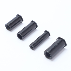 Separadores roscados de acero al carbono con óxido negro, cabeza hexagonal, sin rosca exterior, tipo remache, M3 M4 M5 M6, extremo cerrado, de ajuste a presión - Product Image 5