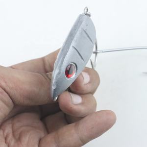 Ensemble <span class=keywords><strong>de</strong></span> pêche à la traîne pour poissons, hameçon rigide Surecatch 85g/130g, protège-jaw, appât, quille, pour la pêche au silure et au brochet en eau douce - Product Image 2