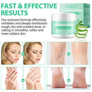 ELAIMEI Crema Idratante per la Cura della Pelle 150g con 40% di Urea più 2% di Acido Salicilico con Acido Ialuronico, Tea Tree e Aloe Vera per Piedi e Mani - Product Image 3