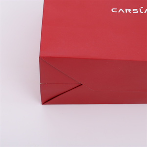 Sac en papier pour Shopping de luxe, impression personnalisée Oem, pas cher, avec votre propre Logo imprimé, 100 pièces - Product Image 4
