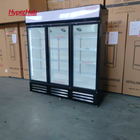 Vitrine Réfrigérée Grande Capacité Sans Givre avec Serrure à Clé de Sécurité pour Boissons, Sodas, Bières, Jus – Idéale pour Magasins de Détail