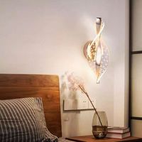 Lampe murale LED en cuivre pour intérieur, design nordique moderne, AC 85-265V, garantie 2 ans, pour couloir, escalier, allée, chambre à coucher, mariage