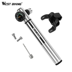 पश्चिम बाइकिंग छोटे मिनी सायक्लिंग बाइक Inflator हवा पंप साइकल चलाना छोटे साइकिल बाइक मिनी साइकिल टायर पोर्टेबल हाथ हवा पंप - Product Image 2